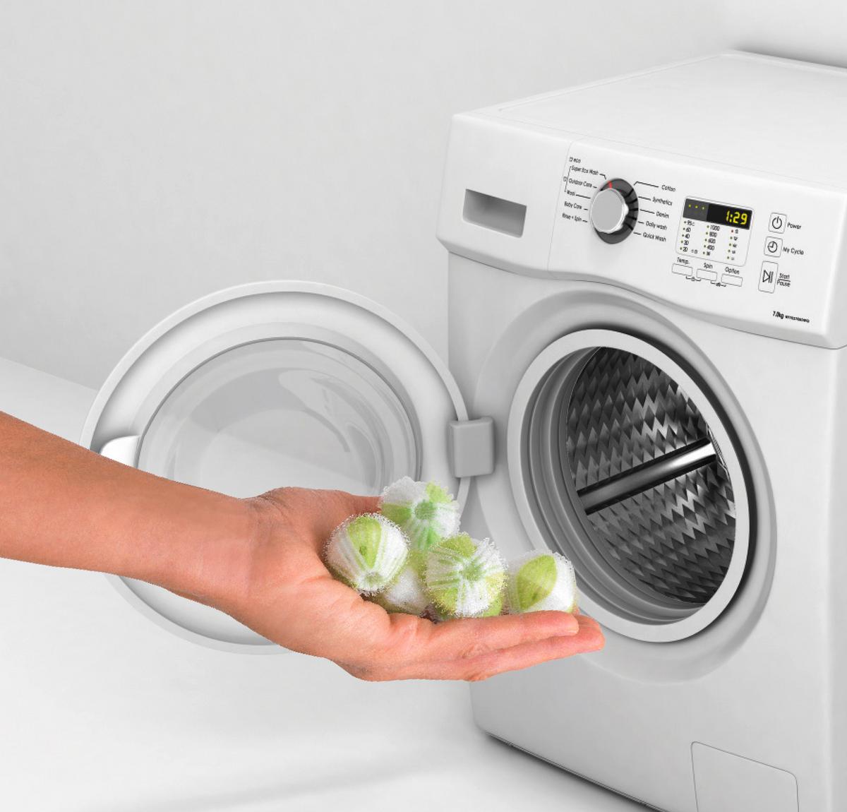 Szösz Összeszedő Golyók 6db/csomag Laundry - műanyag (6,5/6,5/6,5cm) - Metaltex