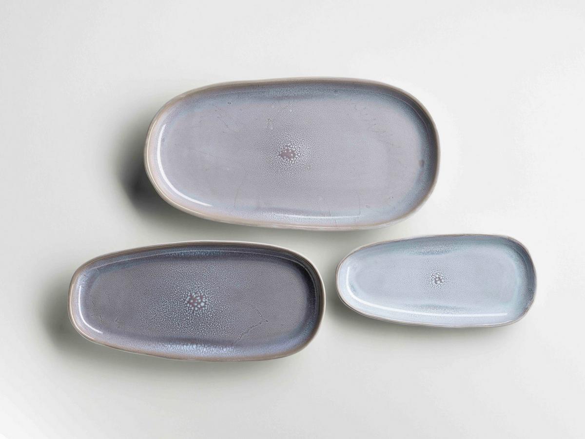 Servierplatten-set 934506 Servierplatten Set Elea - Flieder, Basics, Keramik - Mäser