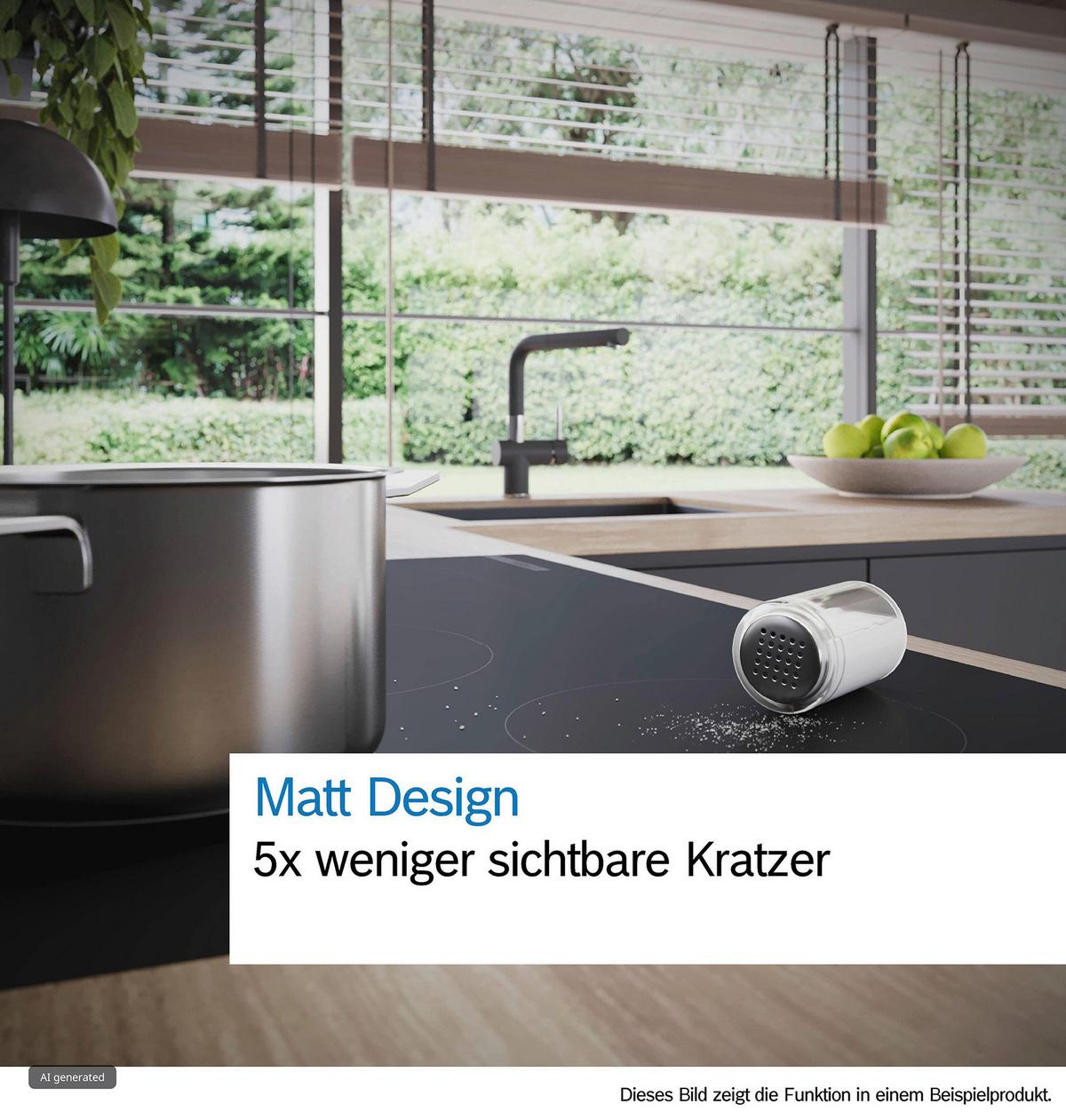 Kochfeld-Dunstabzug-Kombi PVS89BB16E - Schwarz, KONVENTIONELL, Glas/Metall (81,2/22,3/52cm) - Bosch