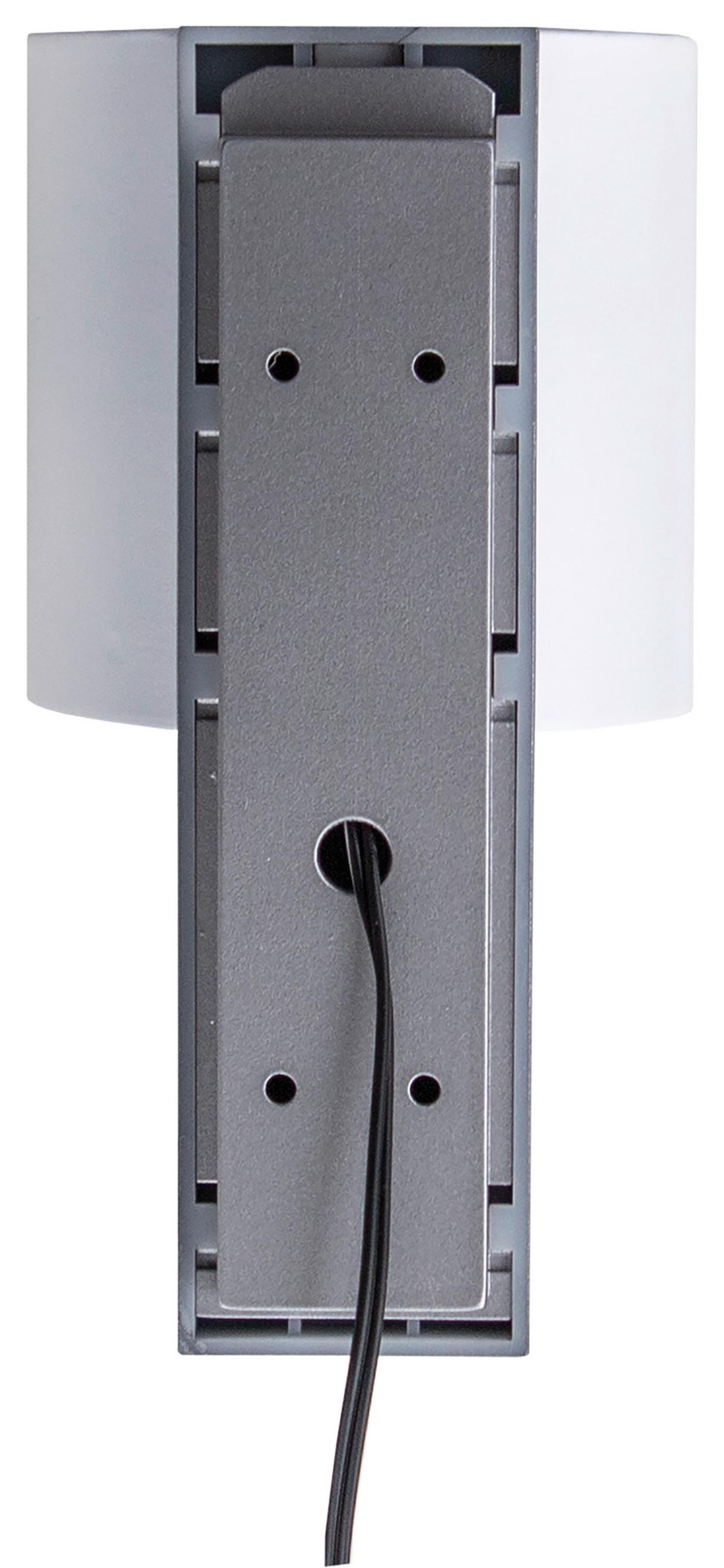 Stenska Led-svetilka Sizilia, 2 X 2,3 W - bela/barve aluminija, Moderno, umetna masa (8/15/9,5cm) - Premium Living