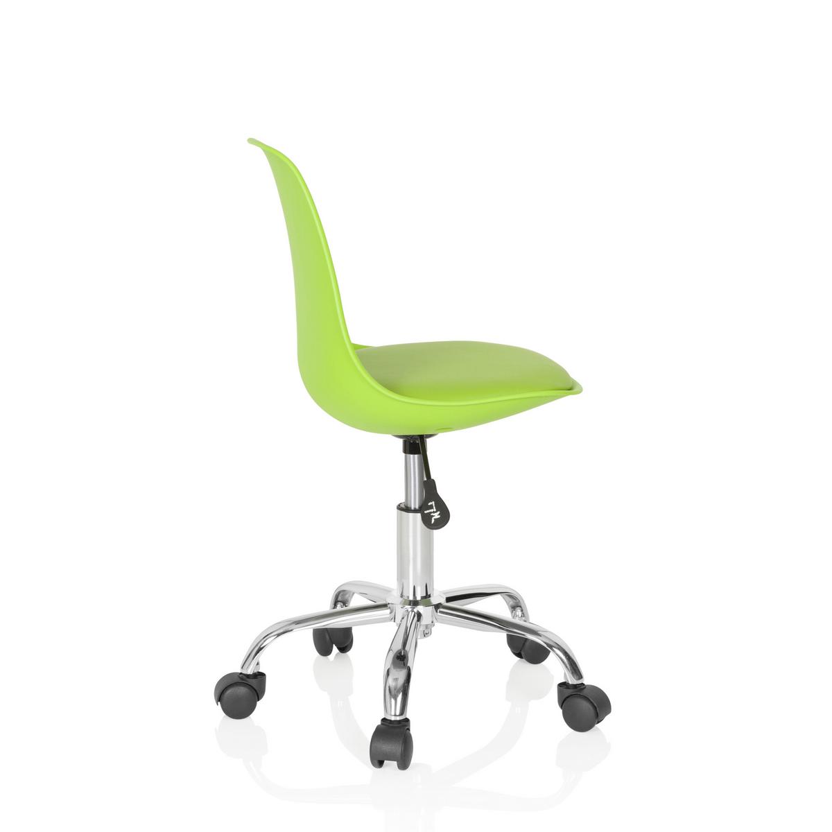 Mladinski Vrtljivi Stol Fancy Ii, Zelena - zelena, Basics, umetna masa/tekstil (40/72-82/44cm) - MID.YOU