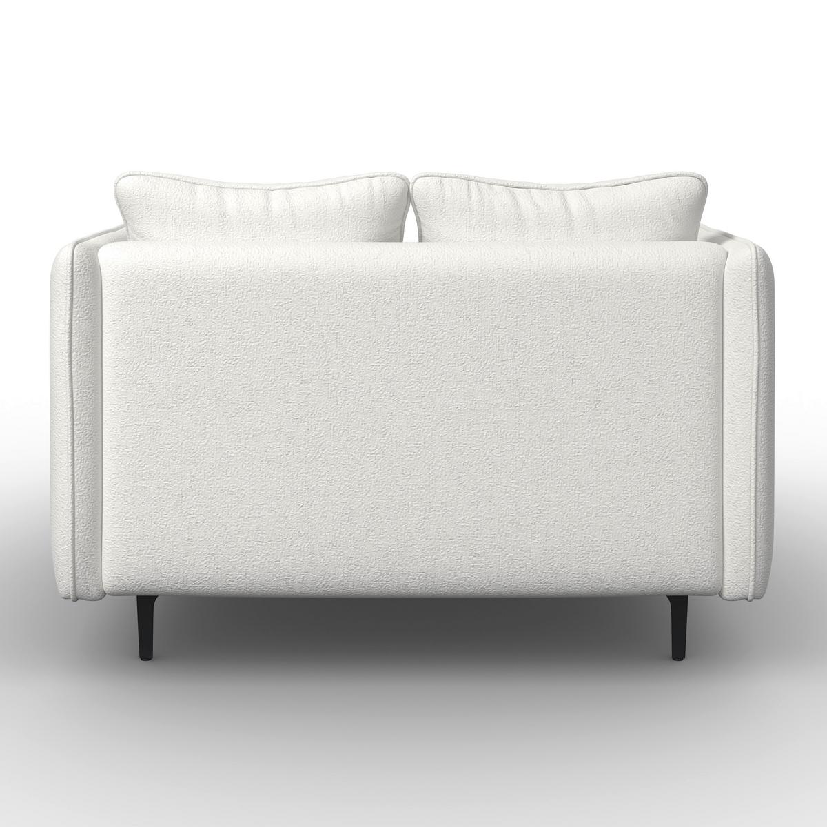 Relax Ágy Sandy - fehér, Modern, textil/fa (120/74/160cm) - Bessagi Home