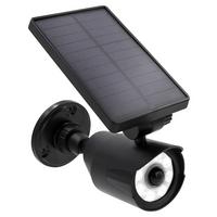 Napelemes Kültéri Reflektor Panta Safe Light Solar - fekete, műanyag/Üveg (16/9,1/12cm) - Mediashop
