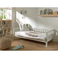 Kinder-/Juniorbett Fritz Weiß ca. 90x200 cm - Weiß, MODERN, Holz/Holzwerkstoff (90/200cm) - Vipack