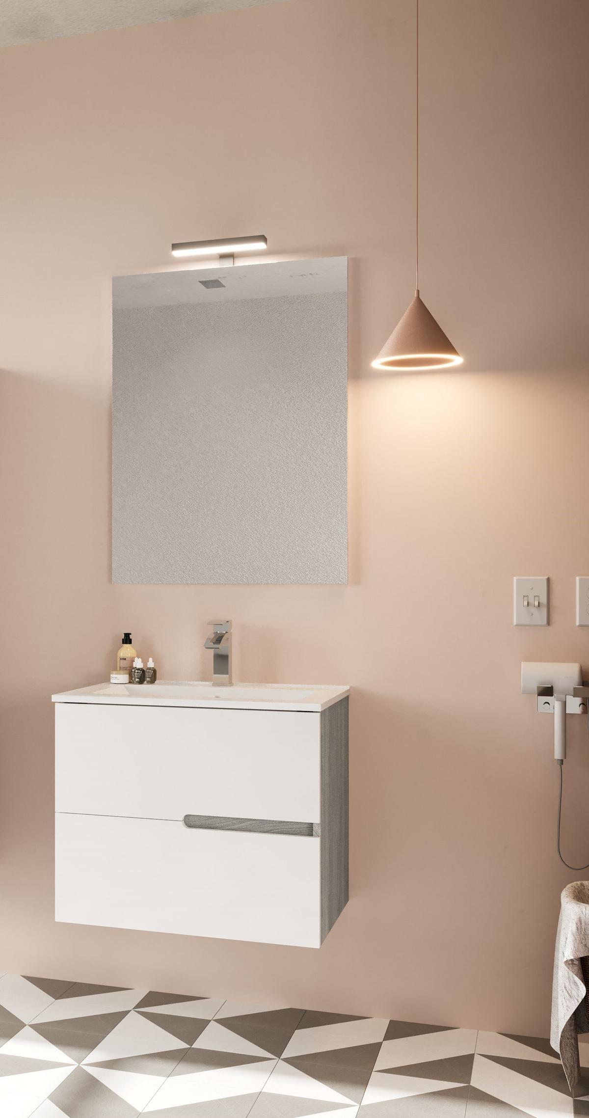 Mobilier baie Eva - Basics (61/133/46,5cm)