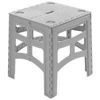 Campingtisch Timo Grau - Grau, KONVENTIONELL, Kunststoff (46.5/44.5/55cm)