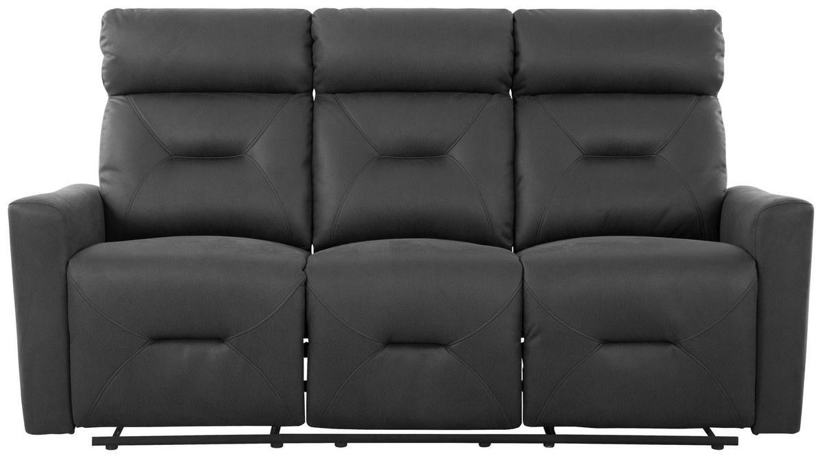 Zofa Aureli, Črna - črna, Basics, kovina/tekstil (186,5/102,5/92,5cm) - Livetastic