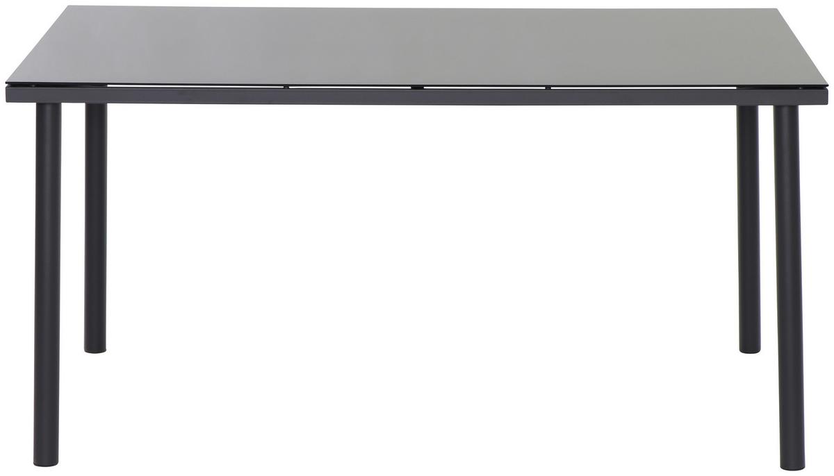 Vrtna Garnitura Torino, Siva, 7-Delno - siva, Moderno, kovina/steklo (150/74/90cm) - Beldano