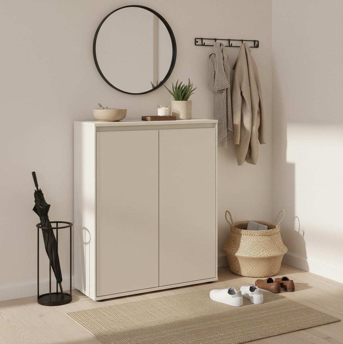 Ormar Za Cipele Zapato - kašmir, Design, drvni materijal (75/96,8/35,3cm) - Modern Living