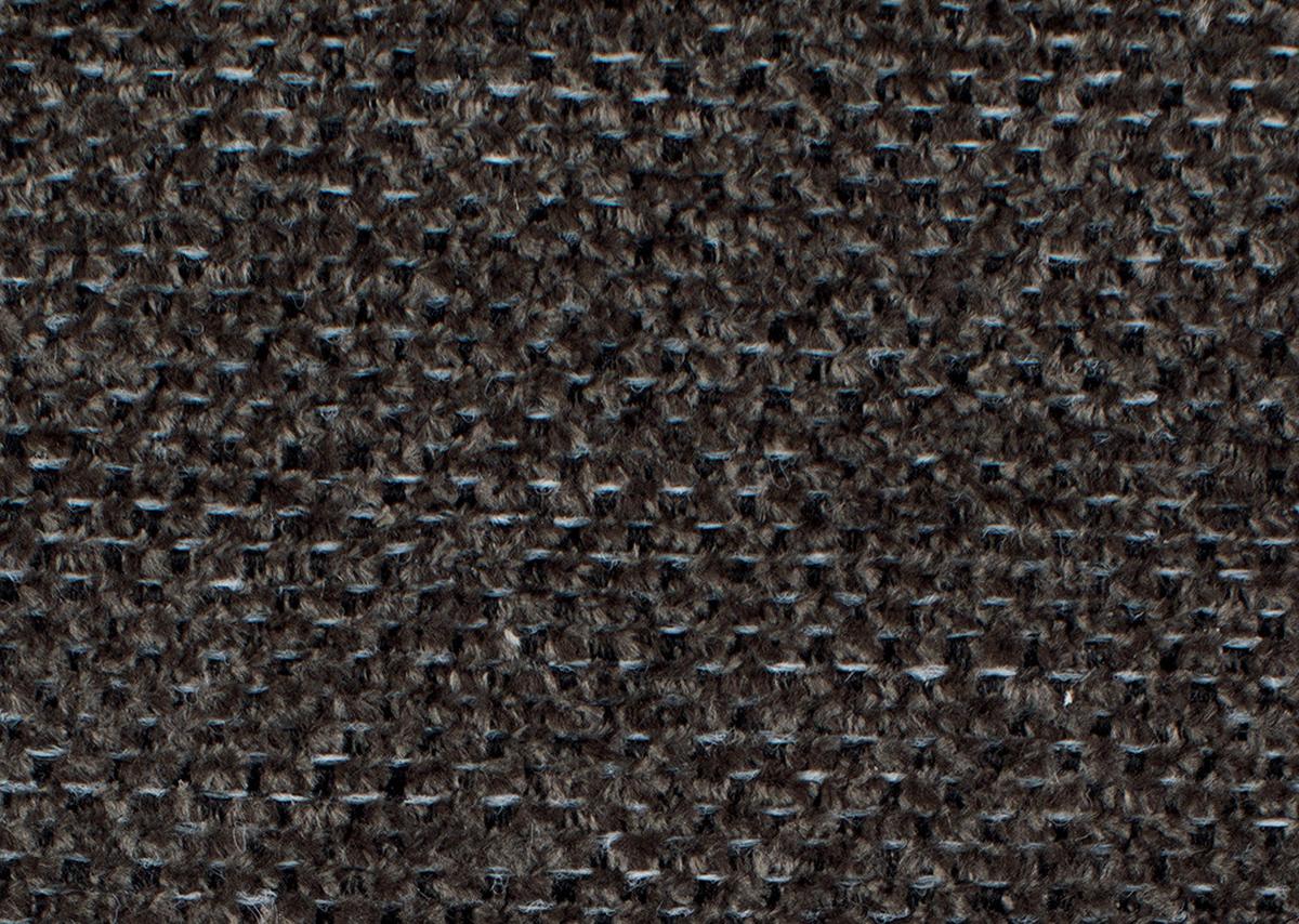 Kutna Granitura Rosalie - tamno smeđa/crna, Konvencionalno, tekstil/metal (184/265cm) - Modern Living