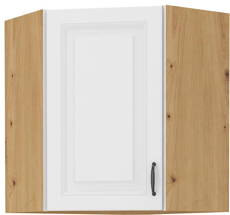 Corp superior de bucatarie STILO - alb/stejar Artisan, Modern, material pe bază de lemn (60X60/71,5/31cm)