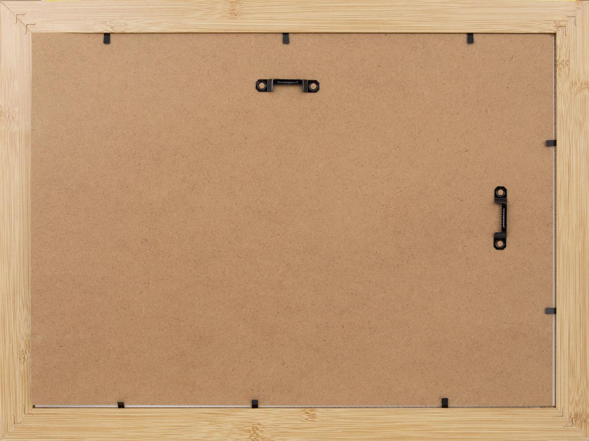 Ramă foto colaj Zera - bej, Basics, plastic/material pe bază de lemn (25/35/1,8cm)