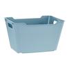 Coșuleț pentru depozitare Lotta - L - albastru, Modern, plastic (35,5/23,5/20cm)