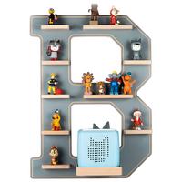 ÉTAGÈRE POUR ENFANTS BOARTI - gris, Modern, matériau de bois (41/54/19cm) - MID.YOU