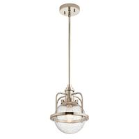 Viseća Svjetiljka Triocent - boje nikla, Konvencionalno, staklo/metal (24/37.6cm) - Elstead Lighting