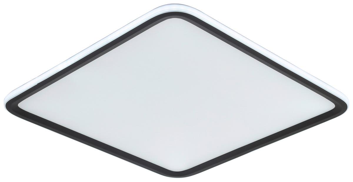 LAMPA SUFITOWA LED MIYU - czarny/biały, Modern, tworzywo sztuczne/metal (45/45/5,5cm) - Bessagi Home