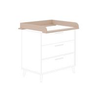 NAKŁADKA DO PRZEWIJANIA EEFJE - beżowy, Basics, materiał drewnopochodny (94,8/12,5/79,9cm) - Paidi