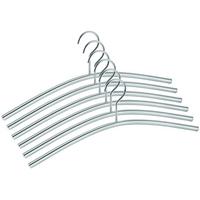 ZESTAW WIESZAKÓW NA UBRANIA PERRY 13 - kolor stalowy, Konventionell, metal (43cm)