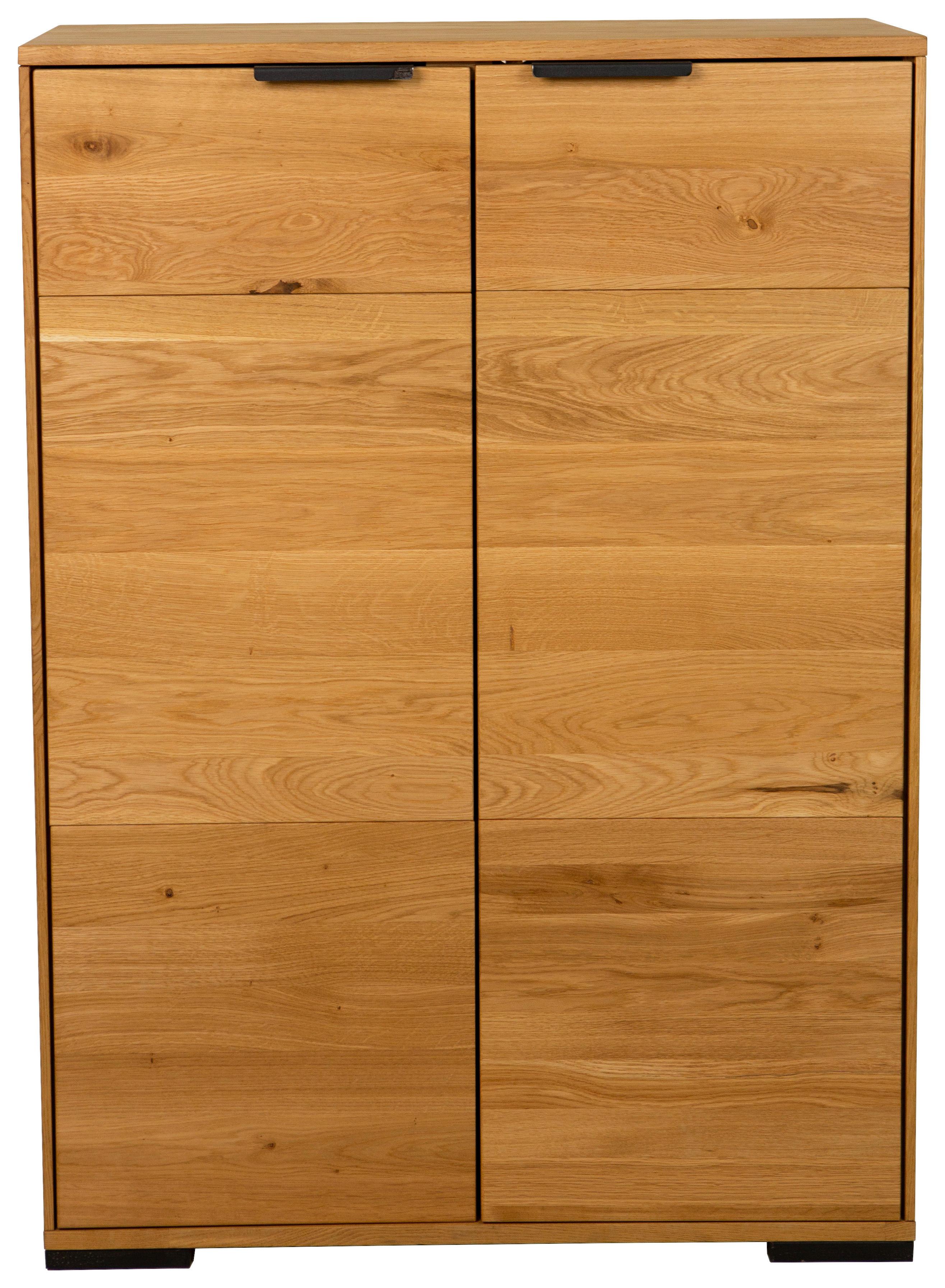 MAPPSKÅP ALBERO - naturfärgad, Modern, trä (80/113/38cm) - Based