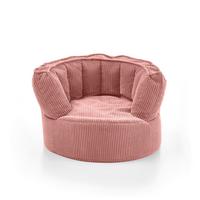 Sitzsack Snuggle Rosa - Rosa, Basics, Textil (75/55/72cm) - MID.YOU