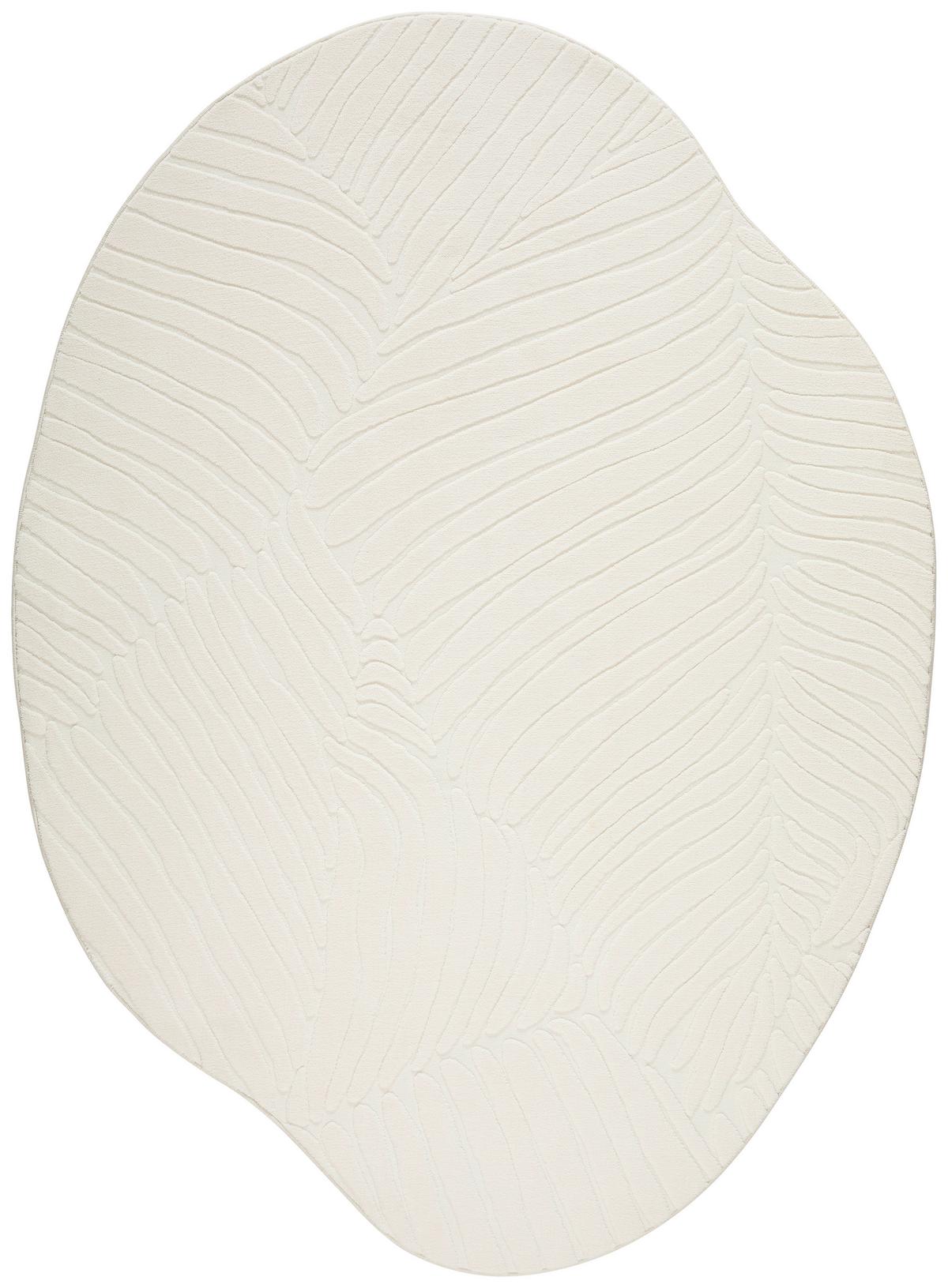 DYWAN TKANY ELLIPSE - beżowy, Design, tworzywo sztuczne (120/160cm) - Novel