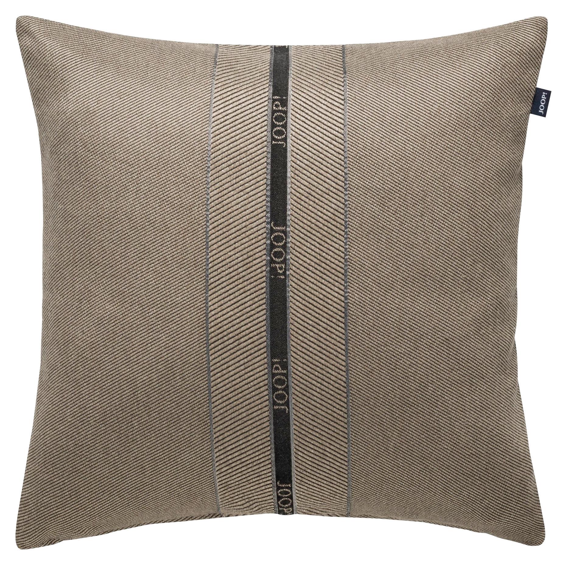 POSZWA NA PODUSZKĘ J-RIBBON - beżowy/mokka, Design, tkanina (40/40cm) - Joop!