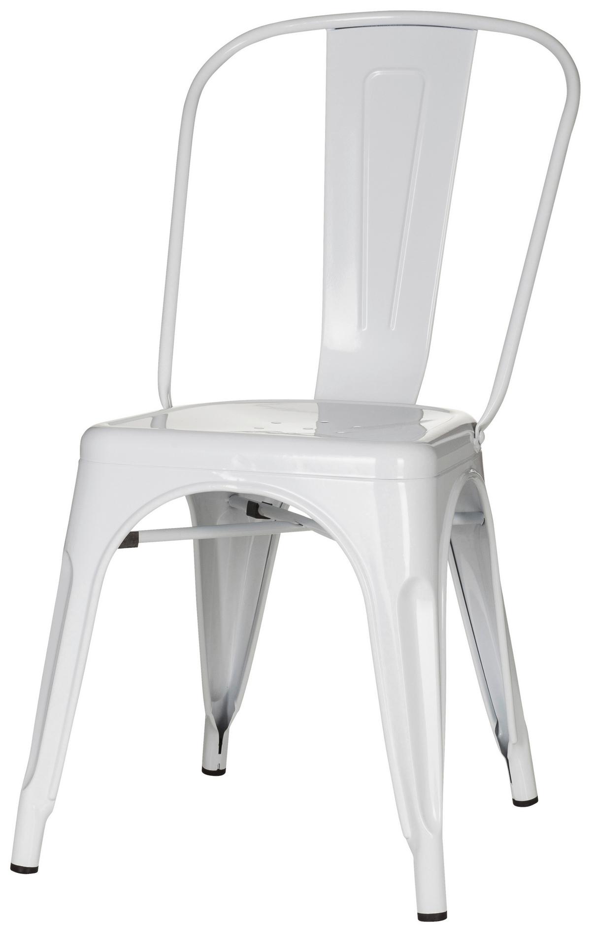 Stol Vantaggio Comfort, Bela - bela, Basics, kovina (44/84/54cm) - MID.YOU