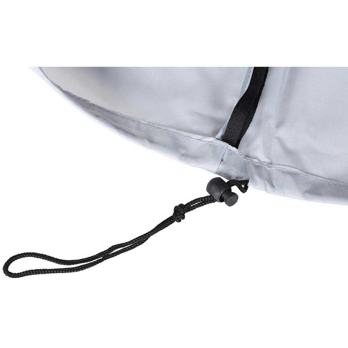 SCHUTZHÜLLE AQUAS.TISCHHÜL.140X90X70 - Grau, MODERN, Textil (90/70/140cm) - Siena Garden