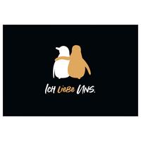 Postkarte Edelschwarz Multicolor - Basics, Papier (17,5/12cm)