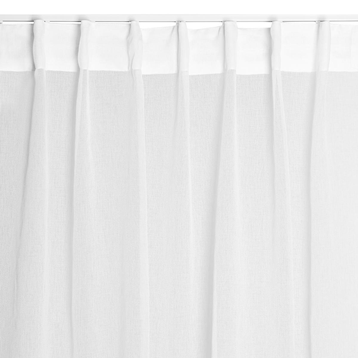 ZASŁONA GOTOWA 0161010 3 IN 1 LIM-HOME BLANC - biały, Basics, tkanina (280/240cm)