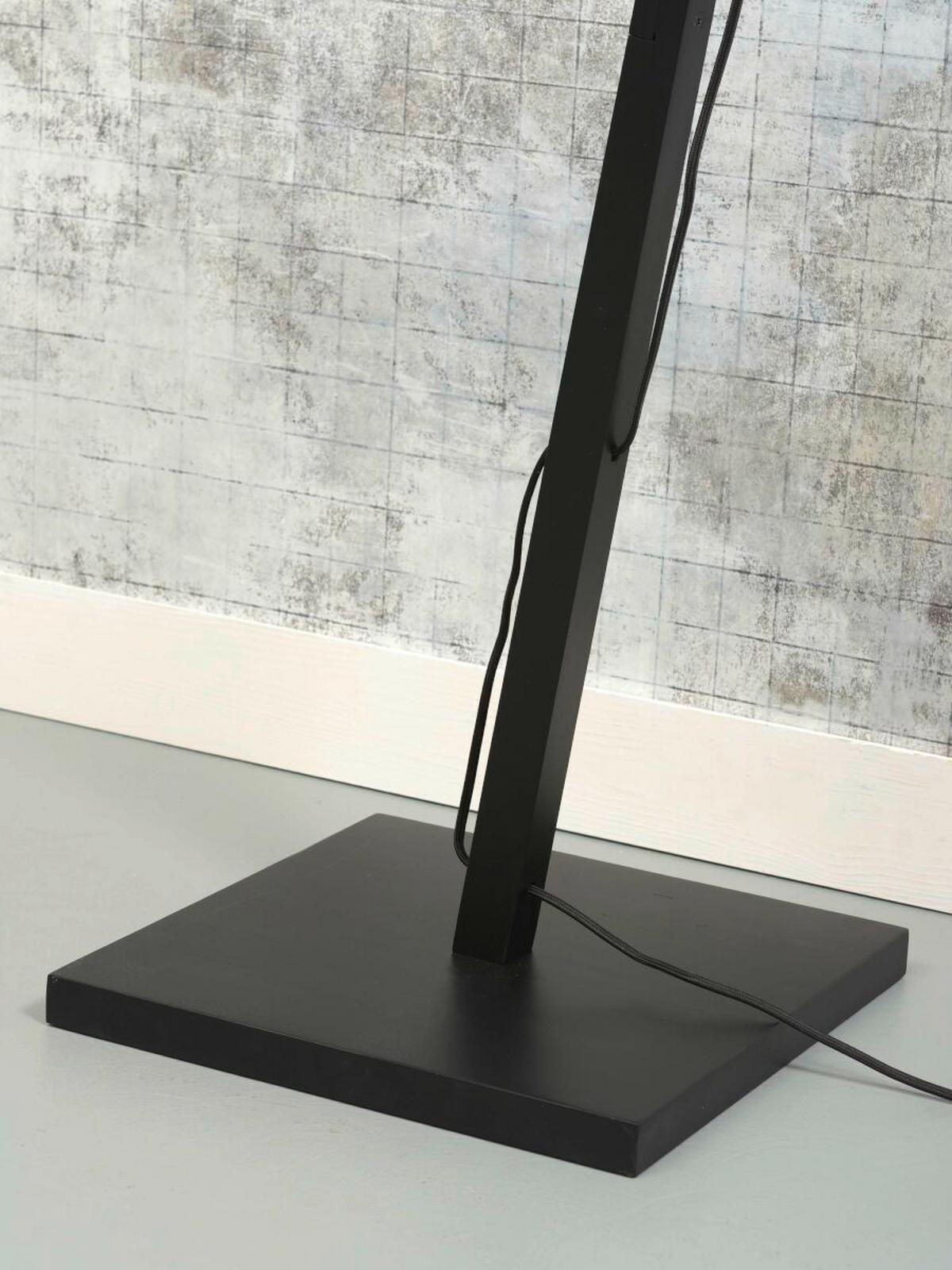 Stoječa Svetilka Hokkaido, Črna - črna, Trend (176/36/63cm) - Good & Mojo