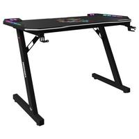 Gamingtisch Minecraft Multicolor/Schwarz - Multicolor/Schwarz, MODERN, Holzwerkstoff/Metall (120/60/74cm) - Minecraft