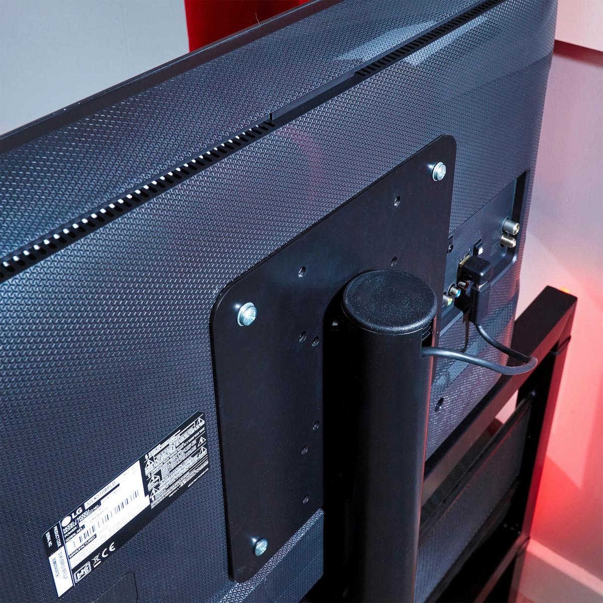 Gamingbett Basecamp 90x190cm Ohne TV Schwarz - Schwarz, MODERN, Metall (90/190cm) - X Rocker