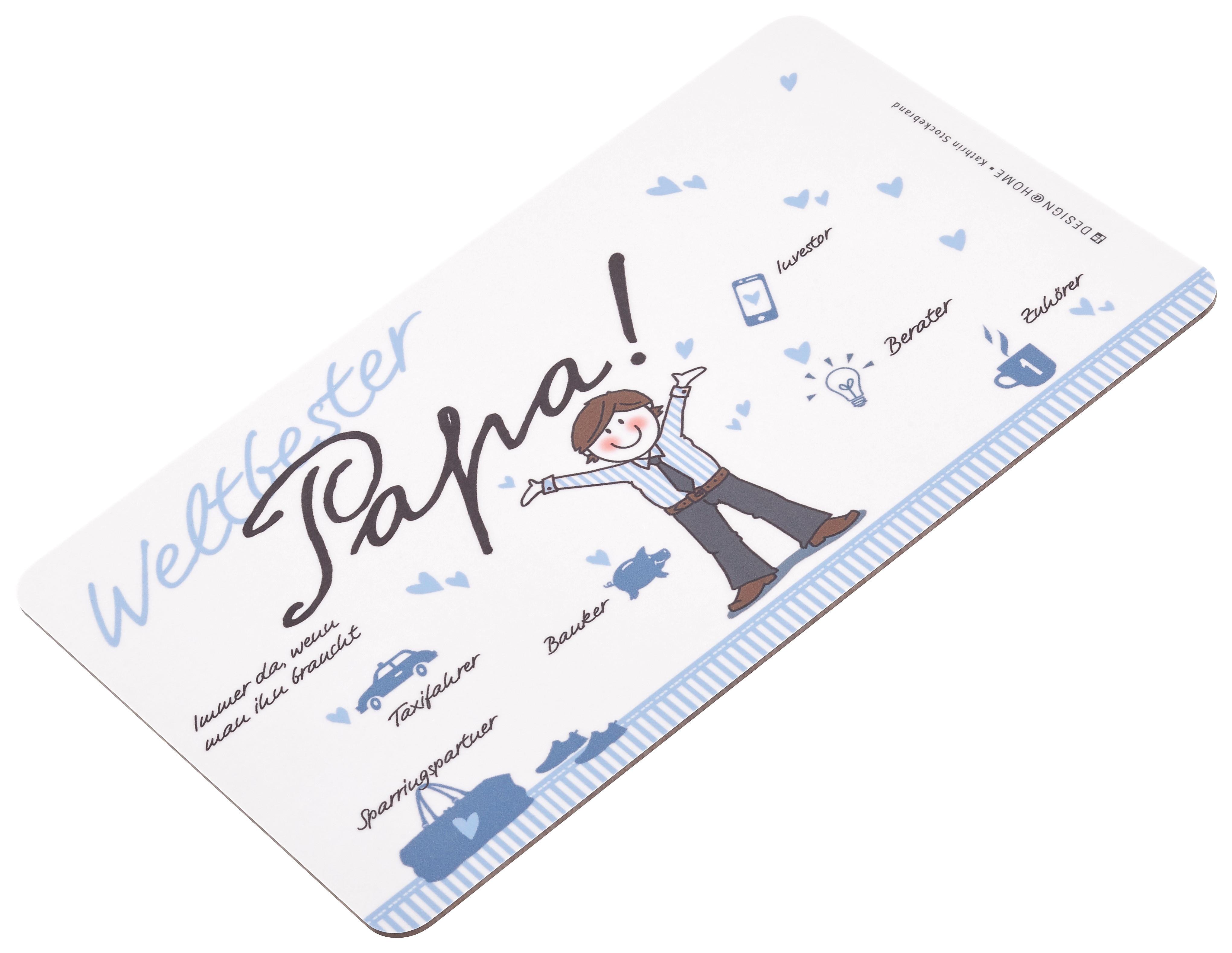 KHG Schneidebrett Kunststoff - Großes Küchenbrett Mit Saftrille & Griff