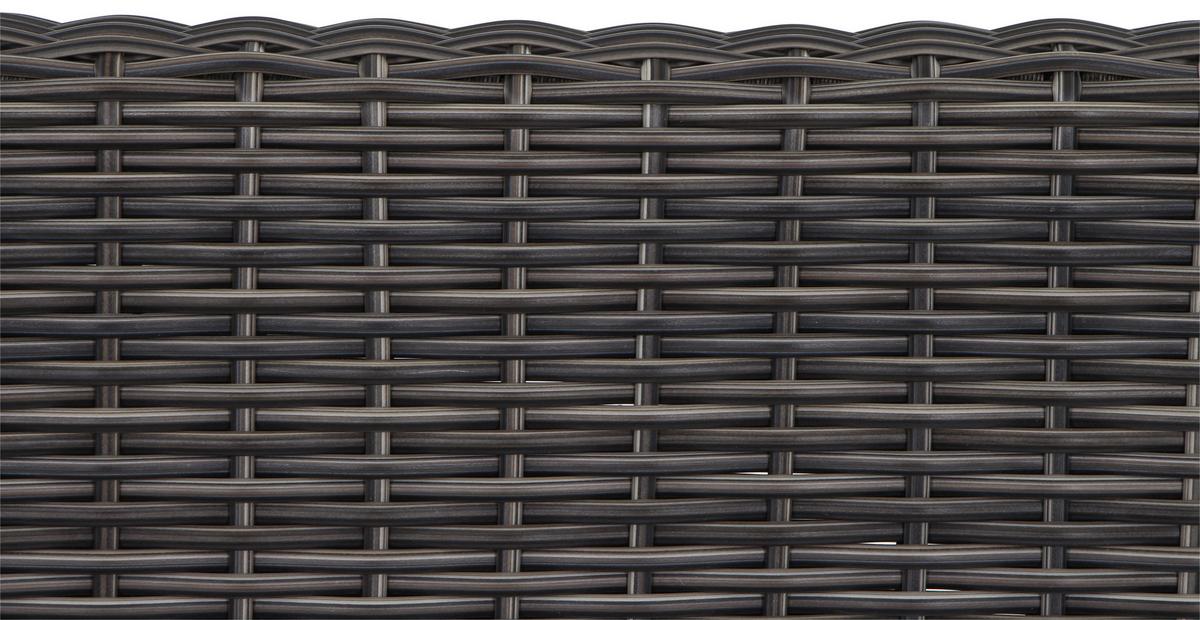 Loungegarnitur Corido Grau - Grau, Basics, Keramik/Kunststoff (83/103/160cm) - Siena Garden