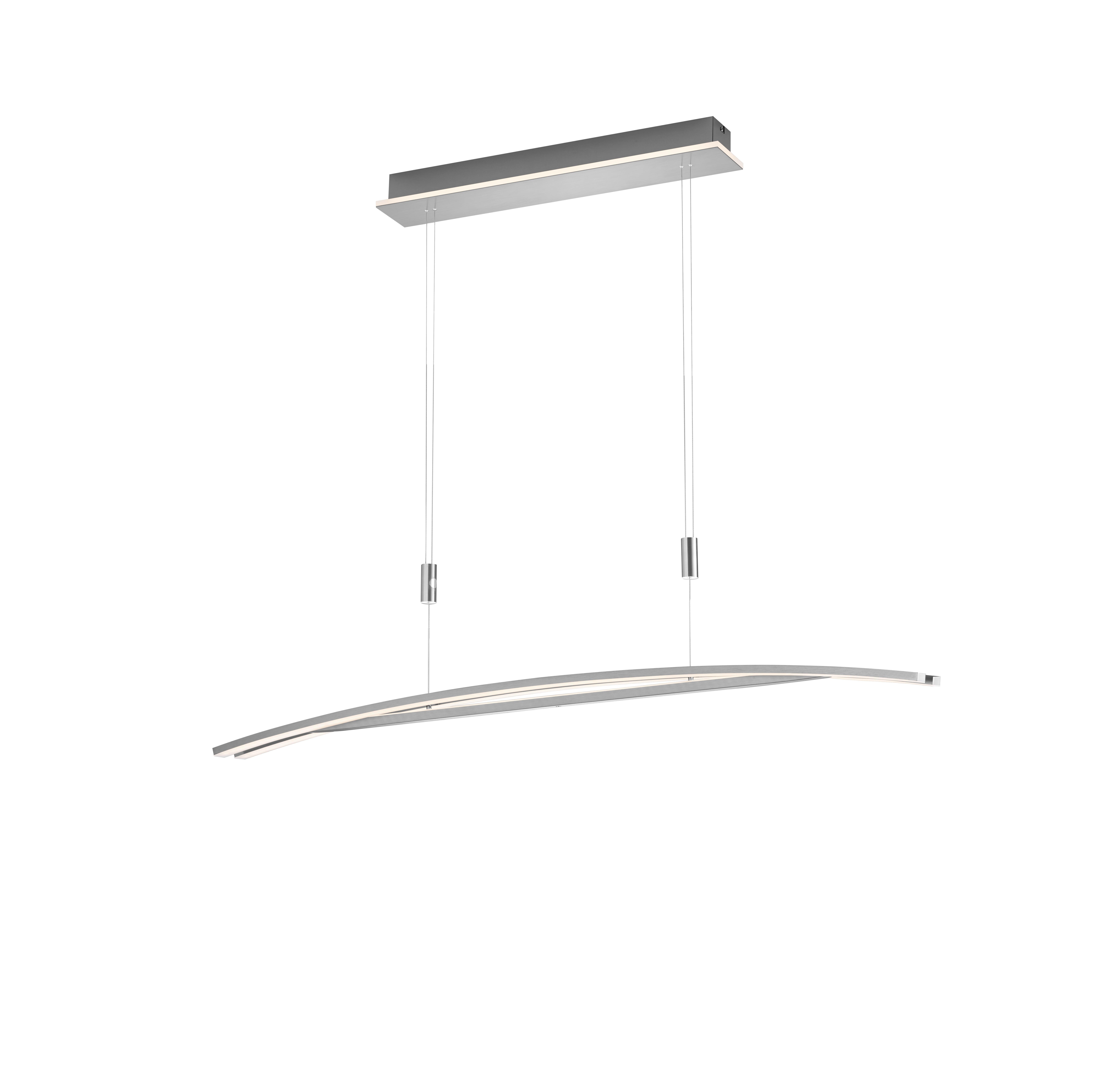 LAMPA WISZĄCA LED 20441/3-92 SAM - biały, Design, tworzywo sztuczne/metal (120/150cm) - Hell