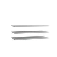 Einlegeboden Zubehör in Grau 3er Set - Grau, Holzwerkstoff/Kunststoff (98/42/2cm) - Mömax