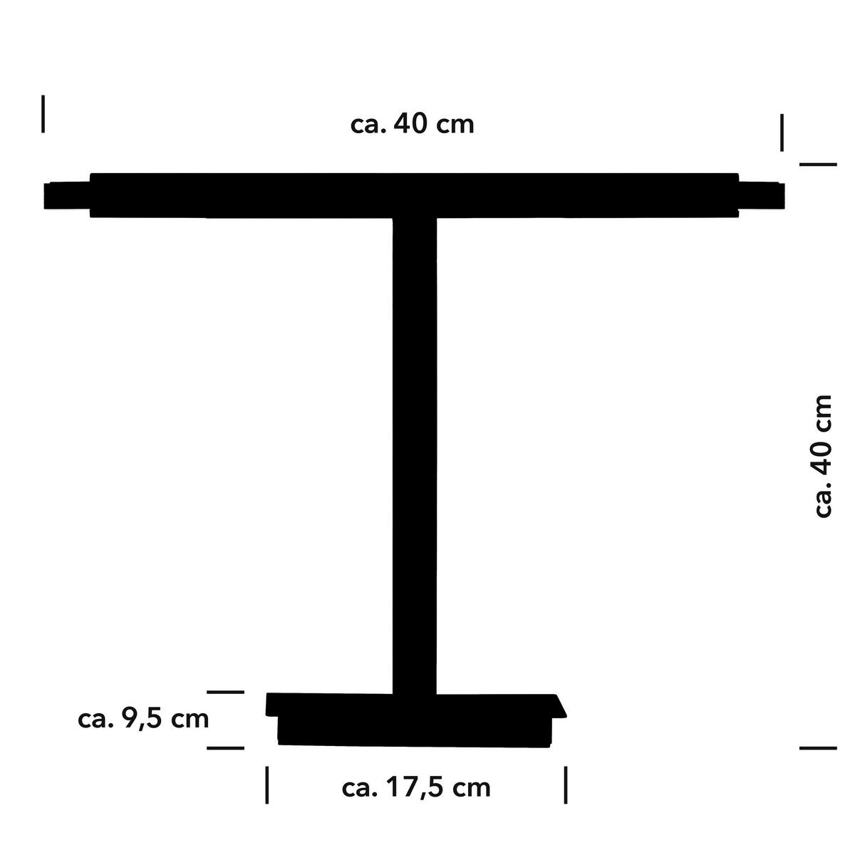 LAMPA STOŁOWA LED 50445/2-15 BEN - kolor brązu, Basics, metal (40/17,5/40cm) - elements by BANKAMP