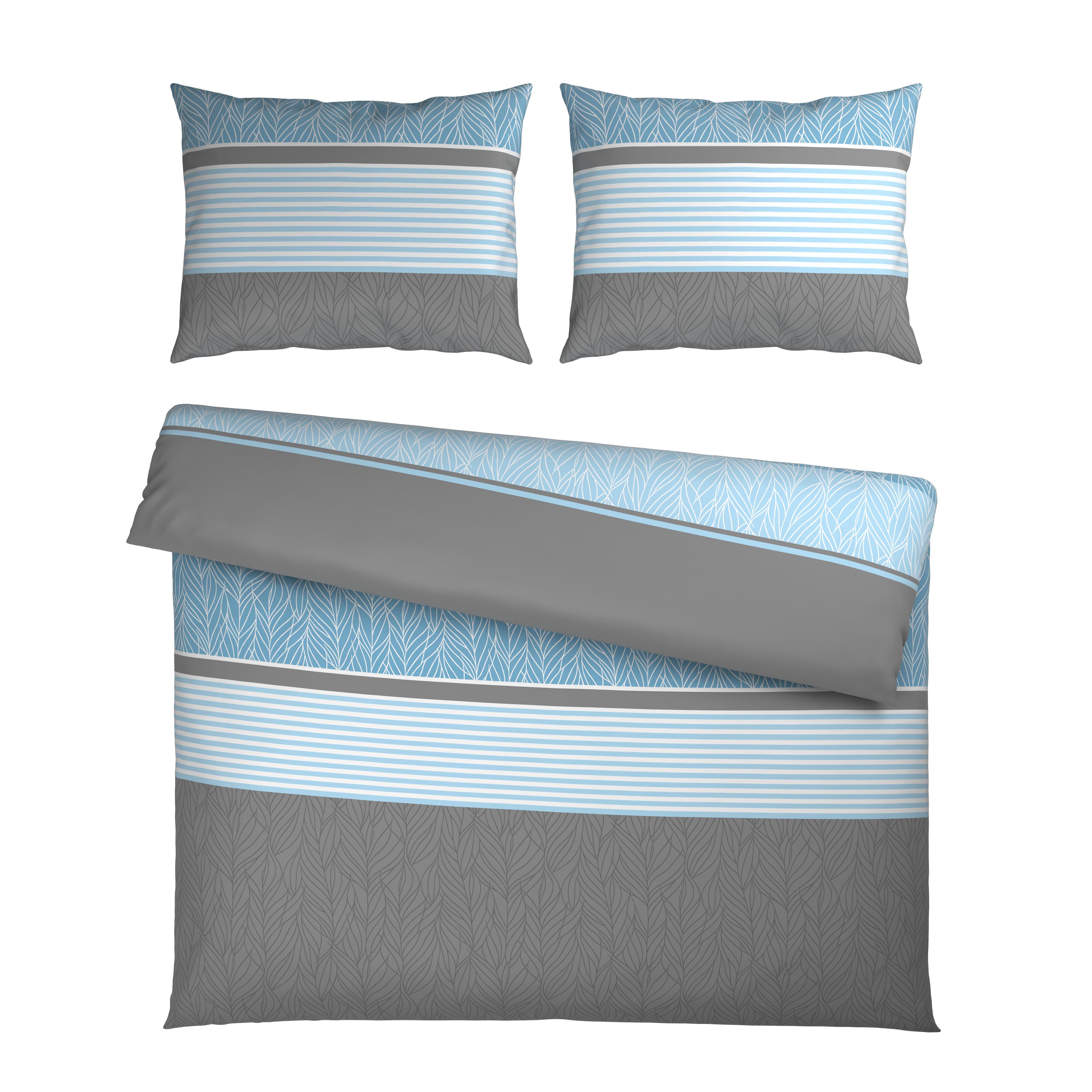 Posteljnina Ronja Xxl - modra, tekstil (200/200cm) - Mömax