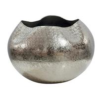 Vase Wl7.550 - Silberfarben, Design, Metall (30/21cm) - MID.YOU