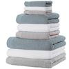 SERVIETTE LUISE - blanc, KONVENTIONELL, textile (50/100cm) - Modern Living