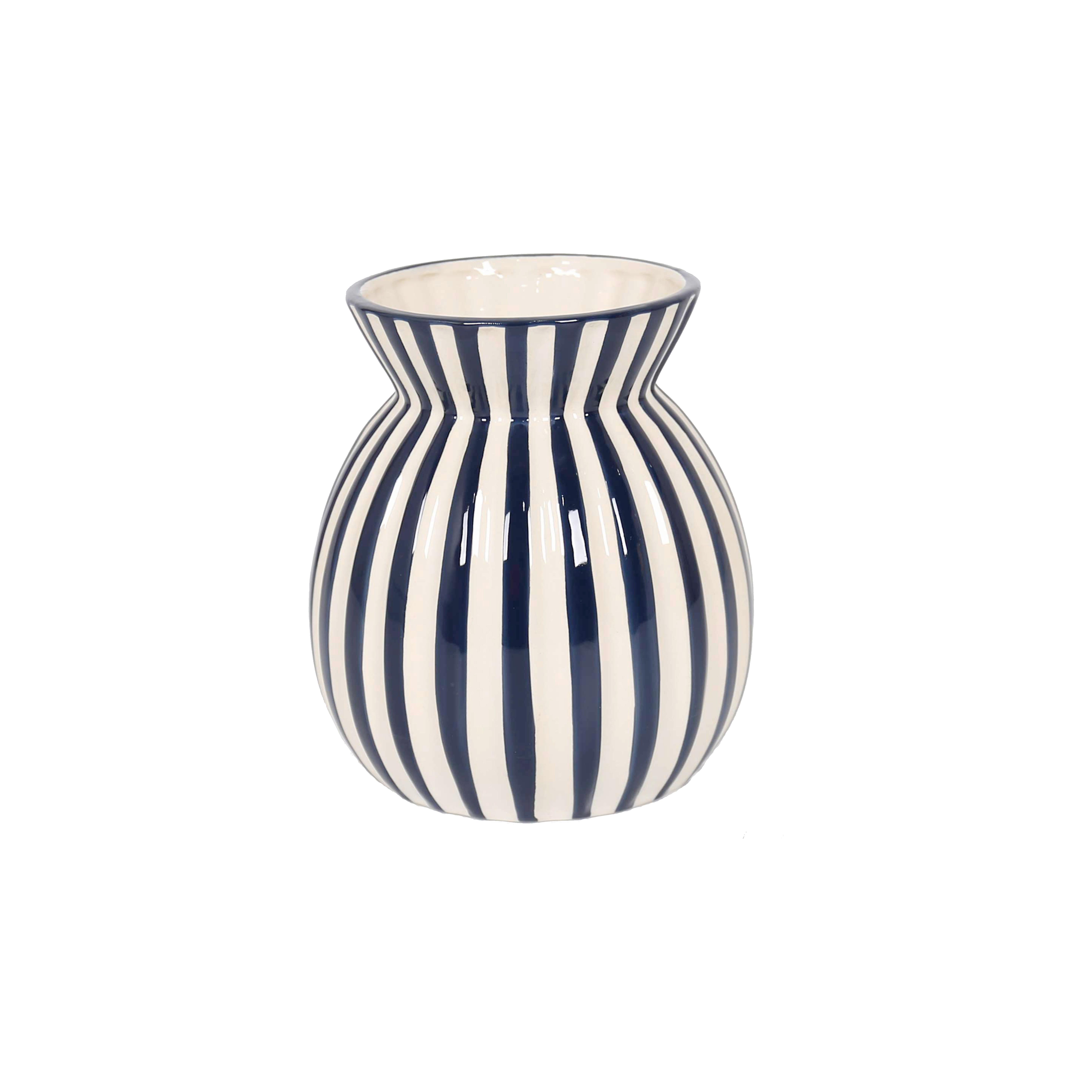 WAZON 23BPT1-3029 - ciemnoniebieski/biały, Lifestyle, ceramika (16,5/19cm) - Ambia Home