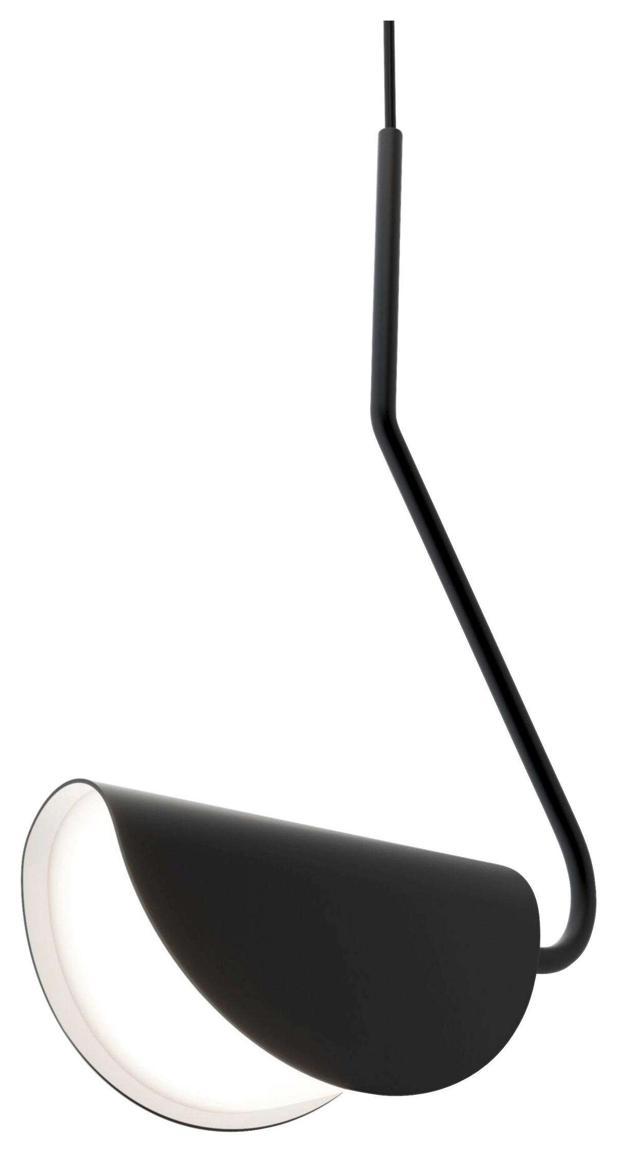 Viseča Nihalna Svetilka Mollis - črna/bela, Basics, kovina/umetna masa (23/39,3/9,5cm) - MAYTONI