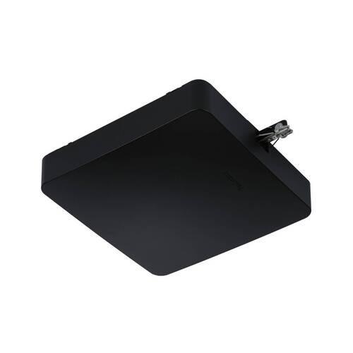 Schienensystem-Einspeiser ZB Mitteleinspeisung in Schwarz - Schwarz, Basics, Kunststoff (22,7/4,8cm) - Paulmann