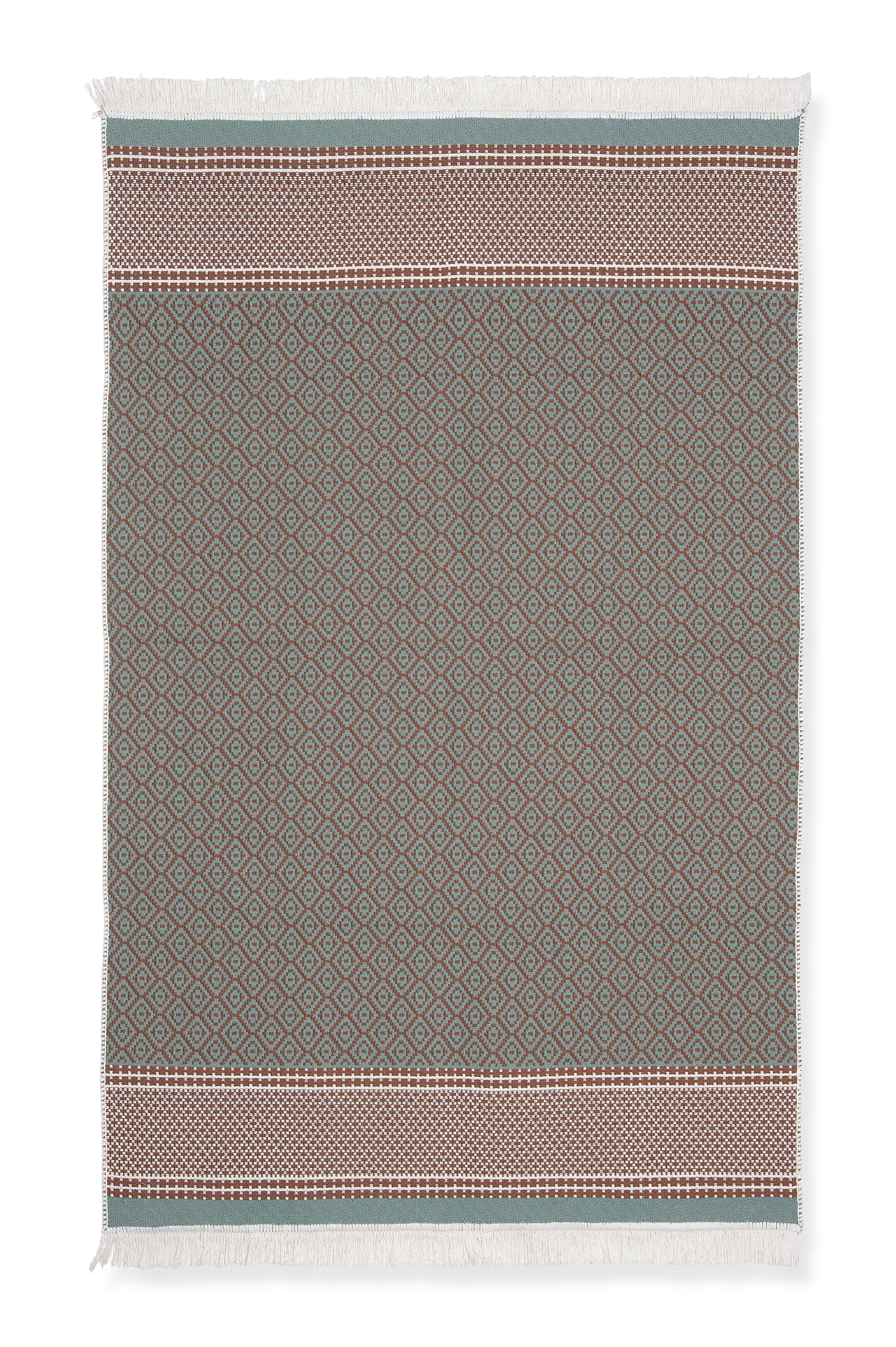 Covor țesut de mână Azteca 2 - maro, Modern, textil (120/170cm) - Mömax