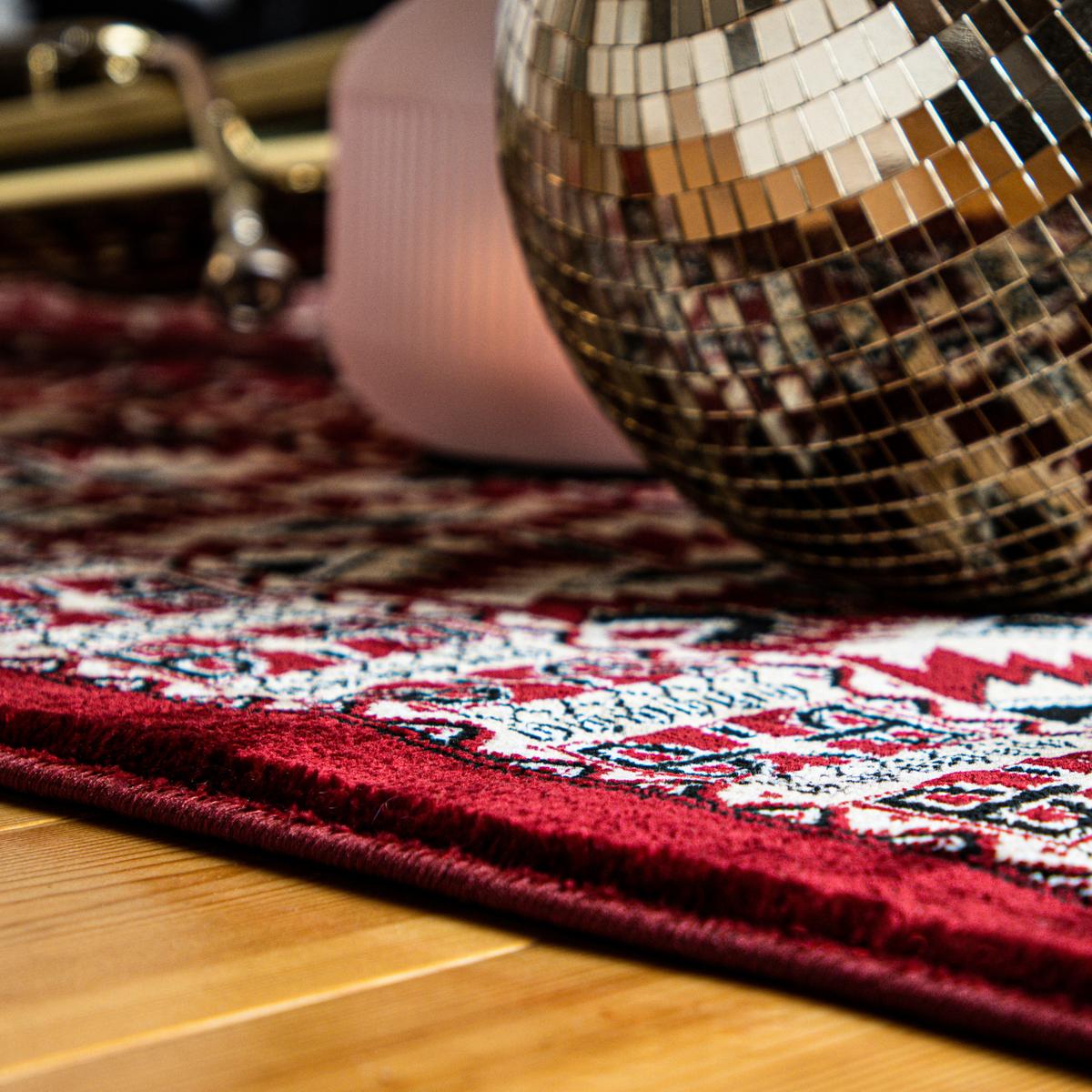 ORIENTTEPPICH MY ADRIANA 883 - Rot, Konventionell, Textil (80/150cm)