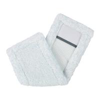 Wischbezug Paula Weiß/Türkis - Türkis/Weiß, KONVENTIONELL, Textil (17/4/27cm) - Mömax