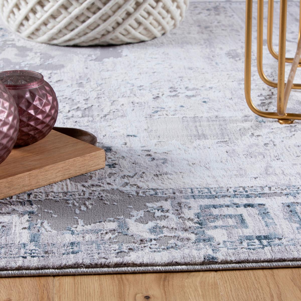 Webteppich My Opal - Taupe, Design, Textil (120/170cm) - Novel