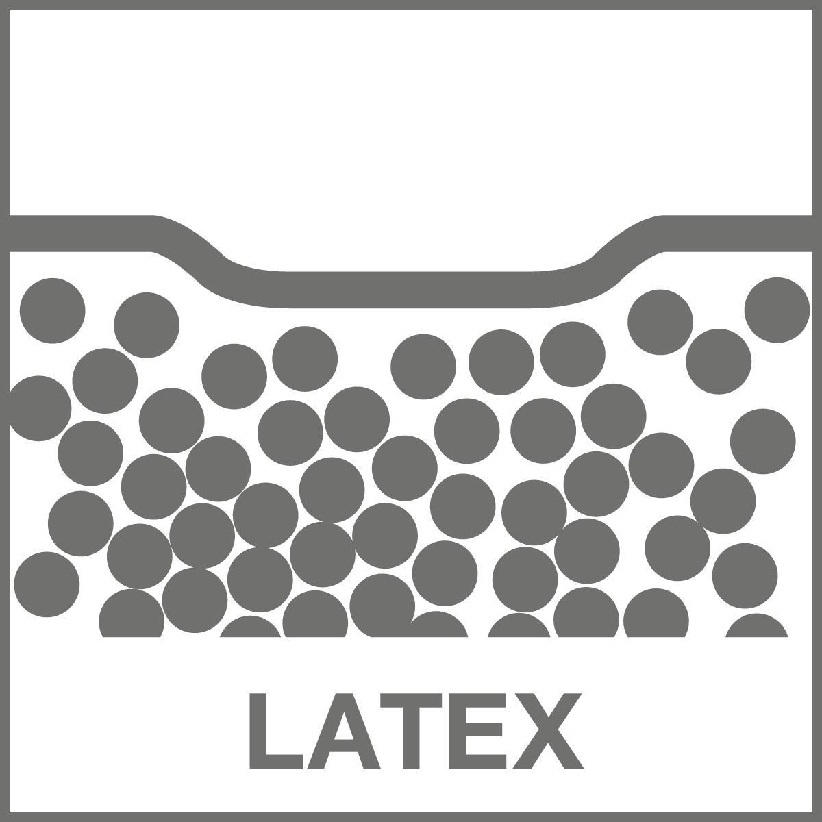 Latexmatratze Merilou H4 ca. 90x200cm - Weiß, Textil (90/200cm) - Premium Living