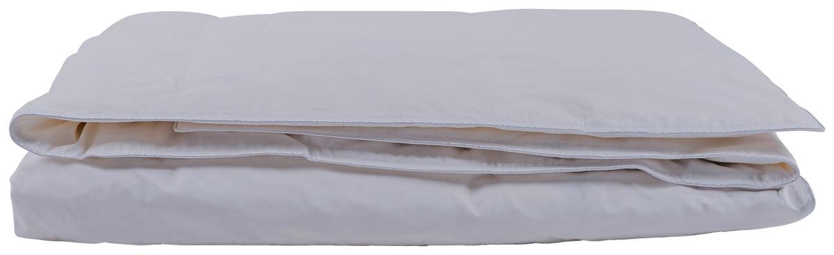 Bettdecke Donna Weiß ca. 135/140x200cm - Weiß, Textil (135/140/200cm) - Modern Living